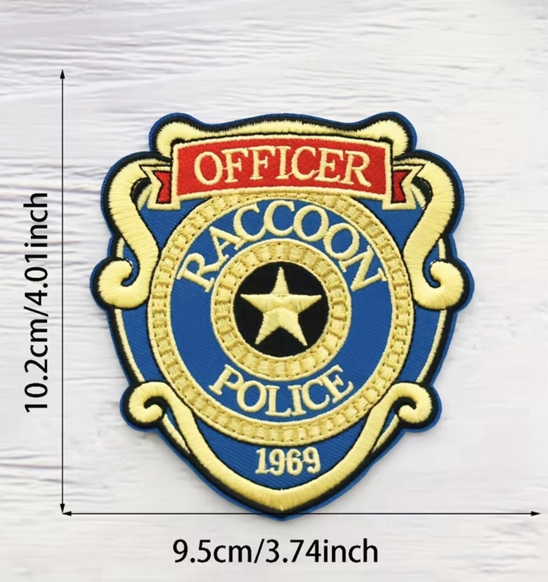 RESIDENT EVIL-Raccoon City Police Dept. Lapel Pin-Badge