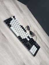 MageGee K1 LED Backlit Gaming Keyboard 104-Key USB Wired Rainbow Light PC