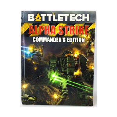 Catalyst Battletech Rulebooks & Manuelle Alpha Strike - Commander's Ed (2021 NM