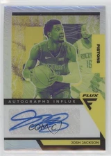 2020-21 Panini Flux Auto Influx Silver Prizm Josh Jackson #AI-JJA Auto