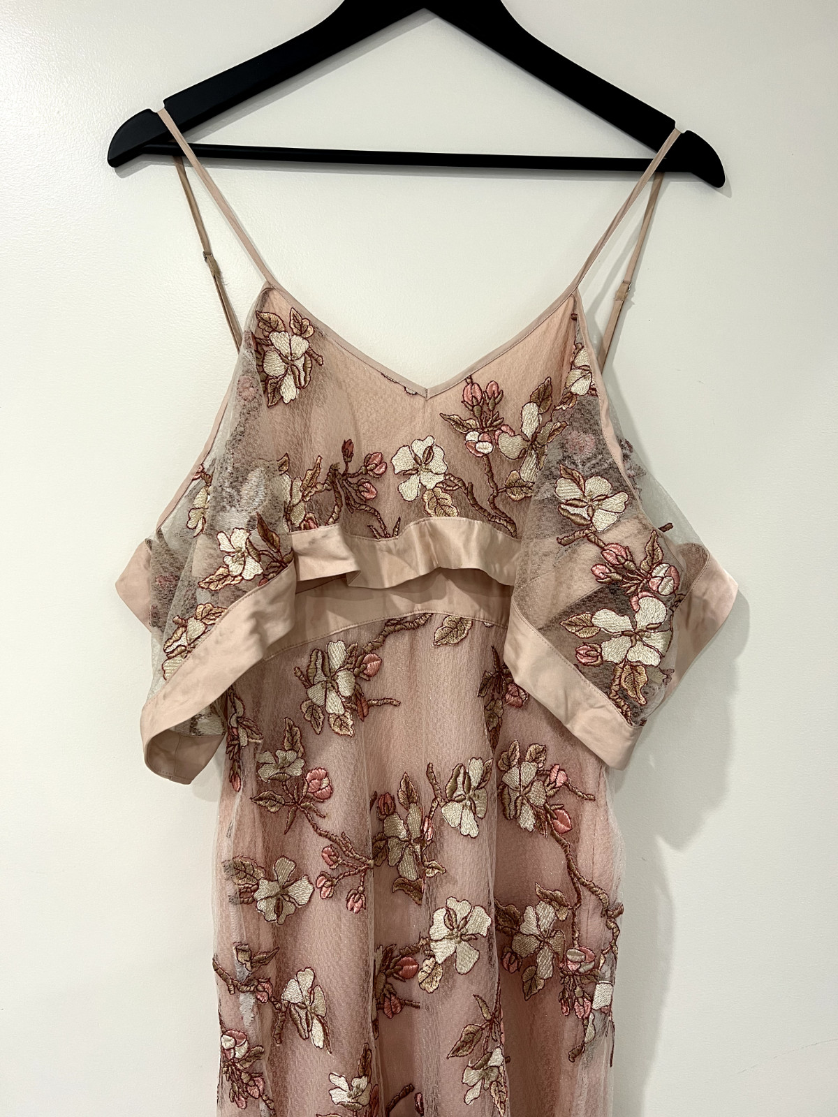 Alice McCall Women's Strappy Off The Shoulder Dress Lace Embroidered Size AUS 6 image 4