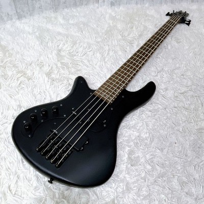 Seltener Lefty Schecter 5-Saiter Bass Schecter STEALTH-5 E-Bass schwarz