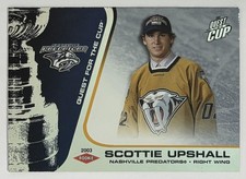 Scottie Upshall 2002-03 Pacific Quest for the Cup #130 #/950 - Predators