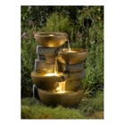 Jeco FCL037 Pots Water Fountain with Led Light