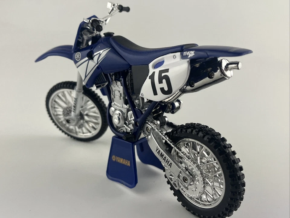 1:12 Yamaha YZ 426 F Blau Weiss 15 NEW RAY 02322 Bike - Bild 4 von 4