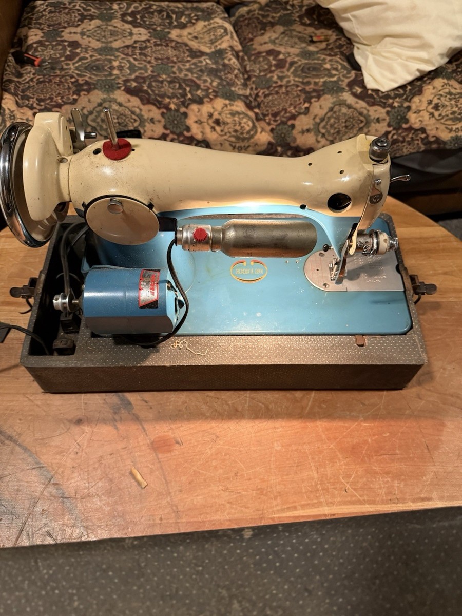 Vintage Rare 50s Morse Deluxe Sewing Machine 100TT Premier Japan