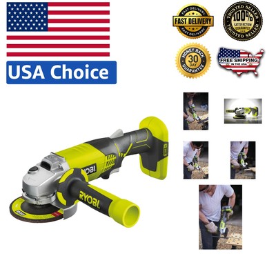 Lightweight Ryobi Cordless Angle Grinder - 18V, Perfect for DIY Projects