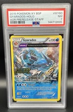 Pokemon TCG Gyarados Ancient Origins Pre Release Staff Promo XY60 PSA 7 on eBay