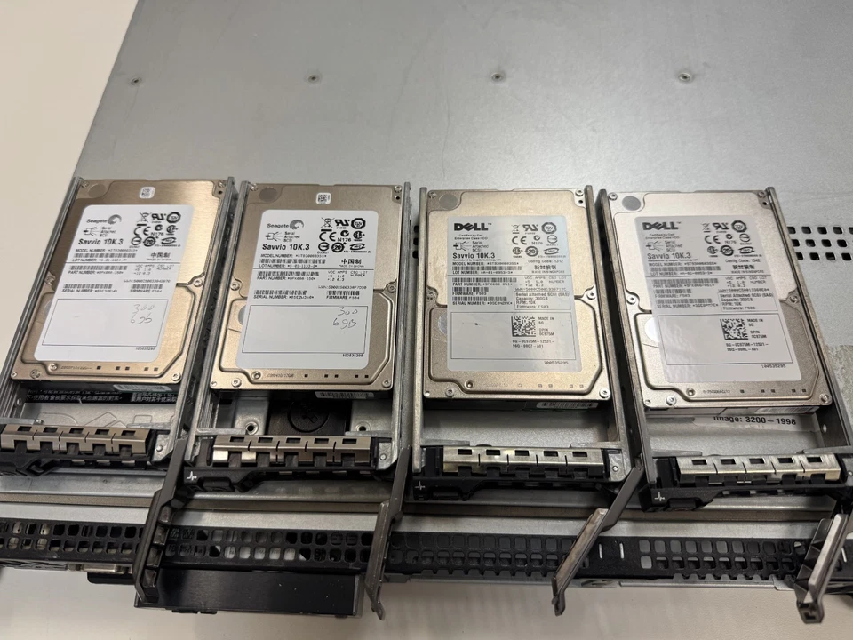 Dell Poweredge R610 1U Dual Xeon 5550 2.66Ghz 32GB DDR3 Win Server 2016 DC Rails - Image 3 of 4