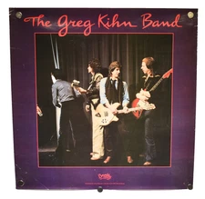 GREG KIHN BAND  Promo Poster 1976 Debut Album  Beserkley Records