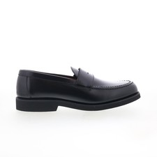 Sebago Ryan Brushed PO Mens Black Leather Loa...