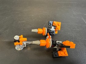 LEGO 4485 Star Wars Sebulba's and Anakin&rsquo;s Podracer Mini Complete Set w/  Manual