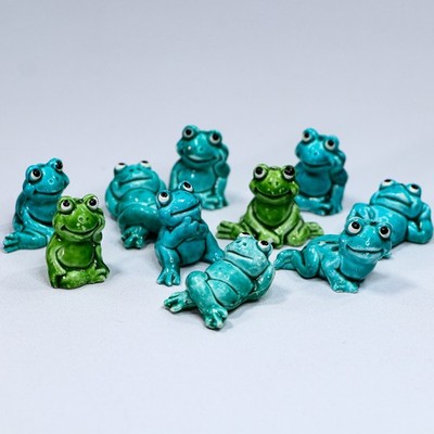 Kinder Surprise Happy Frogs 1986 Vintage Figuren Set Sammler Spielzeug