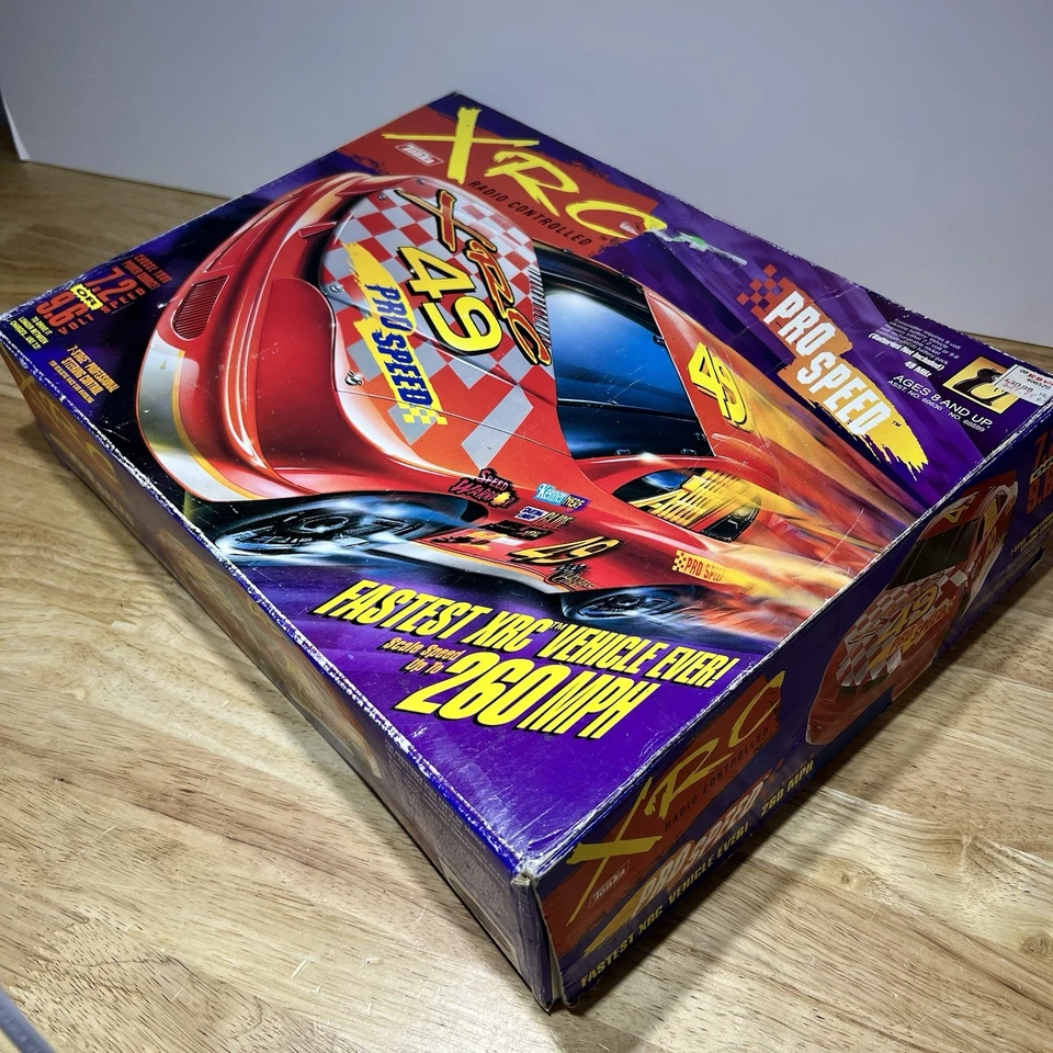 Coche de carreras Kenner Hasbro Tonka XRC de colección radiocontrolado Pro Speed en caja Foto 3 de 4