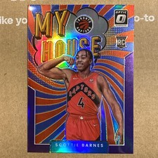 2021-22 Scottie Barnes My House Purple Prizm Optic RC