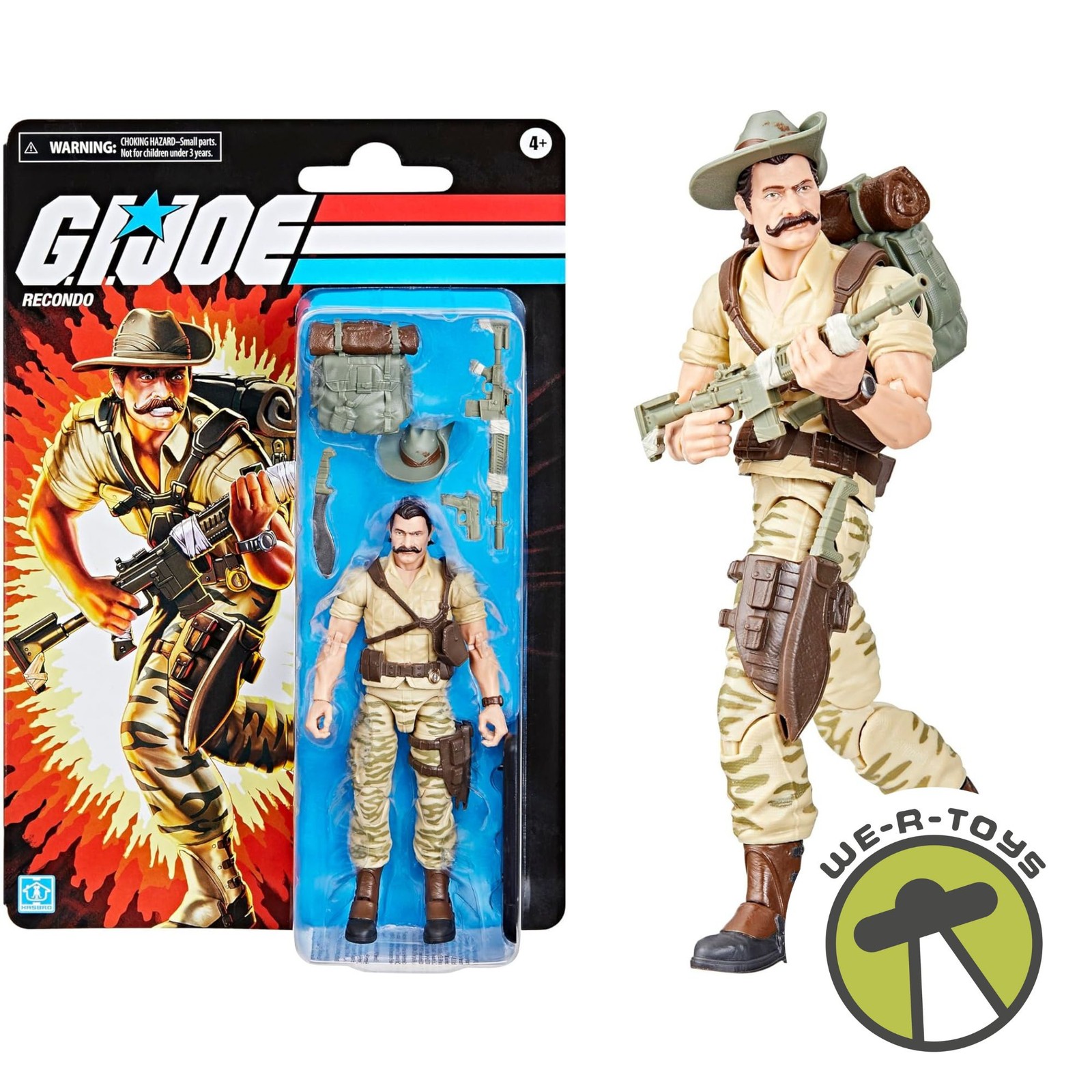 G.I. Joe Classified Series Retro Cardback Recondo Hasbro