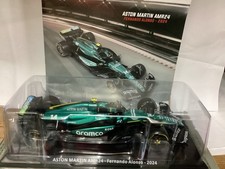 F1 Aston Martin AMR24 Fernando Alonso 2024 1:24 Diecast Car New Sealed