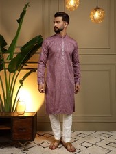Indian Pakistani Cotton Kurta Set Kurta Pyjama Indian Ethnic Kurta Wedding Party