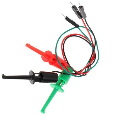 Handy Test Hook Clips for Secure Multimeter Connections Assorted Colors
