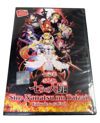 Sin: Nanatsu no Taizai Anime DVD Episodes 1-12 End, Sealed!