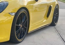 Side Skirts Addons Blades Diffusers For Porsche Cayman Gts Gt4 981 13-16