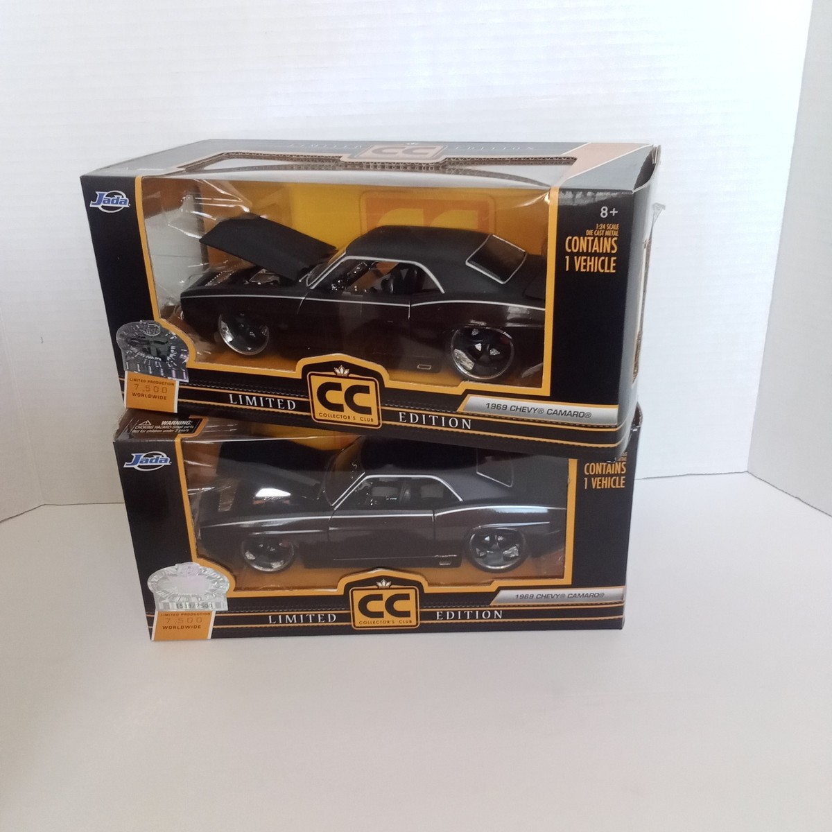 Jada 1969 Chevy Camaro Brown 1:24 Diecast Collectors Club Limited