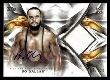 Bo Dallas 2019 Topps WWE Undisputed Undisputed Auto Relic #/120 #UAR-BD ESE