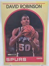DAVID ROBINSON 1989 NBA HOOPS BASKETBALL 