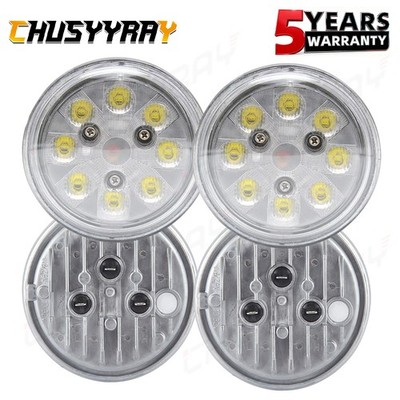 4 HI LO LED HEADLIGHTS LAMPS BULBS 4411 21W 21 WATT 4.5'' 4 1/2'' PAR36 