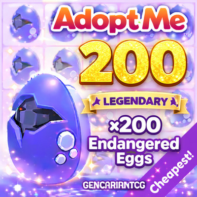 200 Endangered Eggs  US Seller   Adopt From Me Today!