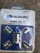Wheel Lock-kit Alloy Wheel Locks Subaru Oem Accessories B321sfg000