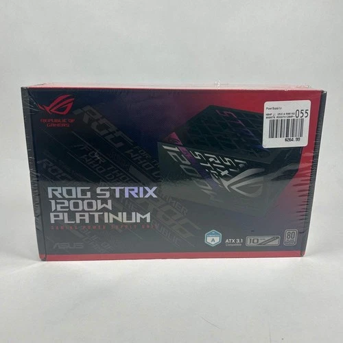 New ASUS 1200w ROG-STRIX-1200P-GAMING 80 Plus Platinum 1200W Power Supply