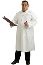 Brand New MD Lab Coat Medical Doctor ER Plus Size Costume