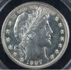 1907 50c Proof Barber Half Dollar PCGS PR 63