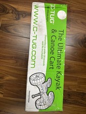 C-Tug Kayak Cart Dolly - No-Flat Wheels, 260lb Load, Foldable, Heavy-Duty