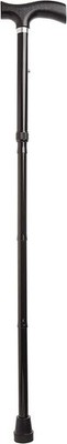 Heavy Duty Bariatric 4-Part Folding Cane w/ Adjustable Height up to 37 in