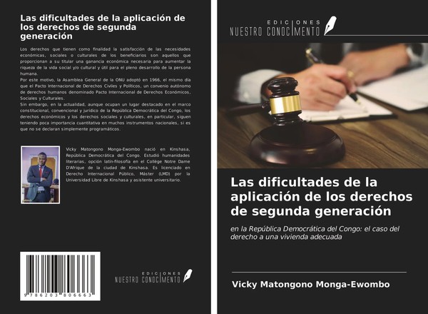 Vicky Matongono Monga-Ewombo | Las Dificultades De La AplicacióN De Los...-image