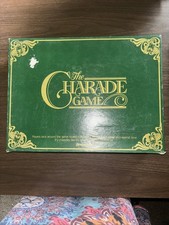 VINTAGE 1985 THE CHARADE GAME  Complete in bo...
