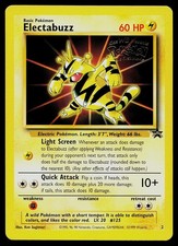 Pokemon Card - Electabuzz Wizards Black Star Promos 2 Promo on eBay