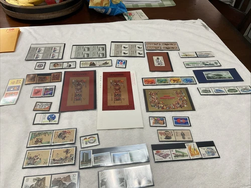 CHINA.(PRC.1989-)-YEAR.LOT OF 4 Souvenirs SHEETS,1-FDC,& Lot OF 66-Stamps.MNH