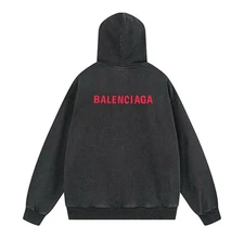Balenciaga Hoodie Black/red Must Need For Your Wardrobe