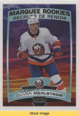 2019-20 O-Pee-Chee Platinum Sunset Oliver Wahlstrom #176 Rookie RC READ po0