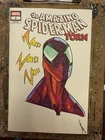 The Amazing Spider-Man Torn #1 1st Print Blank Cover  Spider-Man Sketch Cover