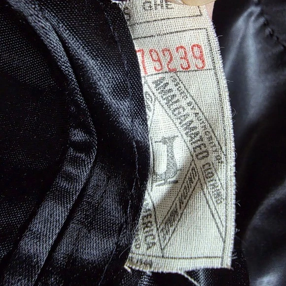Vintage Brookstreet Raleigh Washington Cashmere Overcoat Sz 42 Single Breasted - product detail image 6
