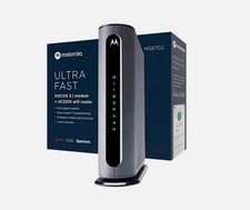 Motorola Ultra-Fast DOCSIS 3.1 Cable Modem with AC3200 Dual Band Router MG8702