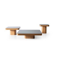 Elegantes Set Aus 3 Stilvollen Couchtischen FüR Modernes Inter