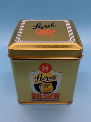 German Storck Riesen Tin Empty