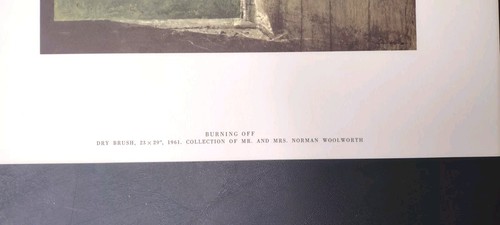 Vintage Andrew N. Wyeth - The Four Seasons Art Print Portfolio 1961 - 17X13 - Picture 12 of 20