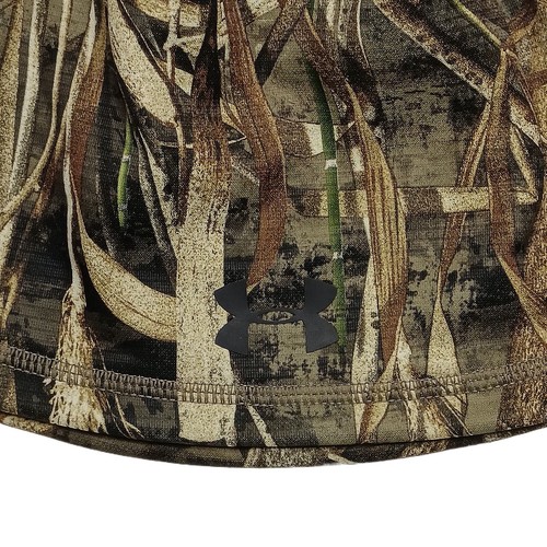 Under Armour Mens Scent Control Storm Camo Fleece Beanie Realtree Max5 OSFM - Picture 7 of 9