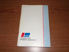 Piper Apache 235 Owners Handbook PA-23-235